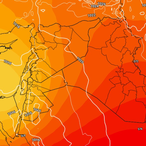 Temps froid et stable en Jordanie jusqu&#39;à vendredi après-midi, suivi d&#39;une instabilité atmosphérique