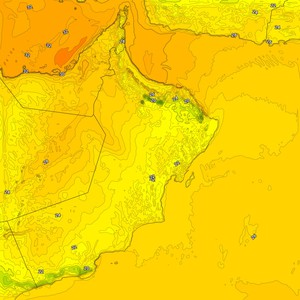 أجواء رائعة وفرصة للأمطار على السلطنة اعتباراً من الاربعاء وحتى الجمعة
