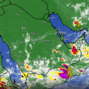 تحديث 7:50م | رسمياً .. بدء تشكل السحب الماطرة في صحراء الربع الخالي