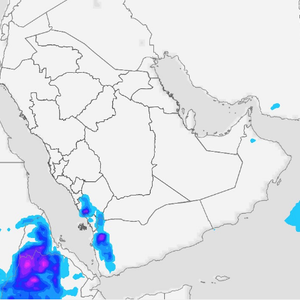 السعودية | المناطق المشمولة بتوقعات الأمطار والسحب الرعدية ليوم الخميس