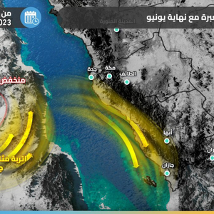 السعودية | رياح قوية وغبار محتمل الساعات القادمة في هذه المناطق