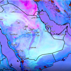 هام - السعودية | غبار العراق يزحف نحو المملكة مجدداً وتأثيرات محتملة على المنطقة الشرقية خلال الـ 24 ساعة القادمة