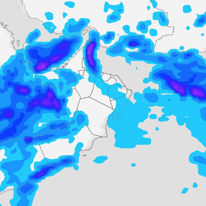 سلطنة عُمان - تحديث 6:40 | اشتداد الأمطار مُجدداً في العديد من المناطق الساعات القادمة