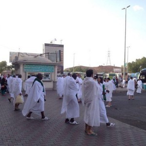 بالصور: مغادرة الحجاج من المدينة المنورة باتجاه مكة المكرمة