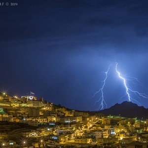عواصف رعدية شديدة وزخات برد قوية خلال حالة عدم الاستقرار الجوي القادمة