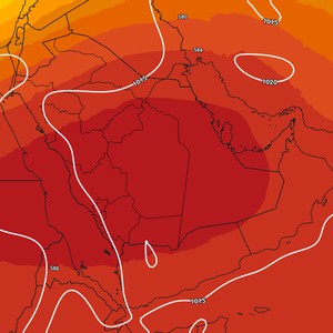 مرتفع جوي يسيطر على السعودية حتى يوم السبت