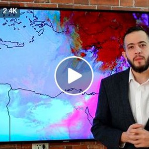 عاجل | رصد عاصفة رملية قوية قادمة إلى الأردن بعد قليل