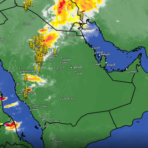 تحديث 7:10م | سُحب رعدية تتحرك نحو القصيم والأمطار متوقعة الساعات القادمة
