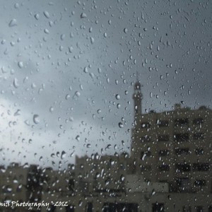 عصر الأحد : زخات من الأمطار في أجزاء متفرقة من العاصمة عمان 