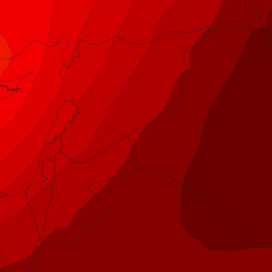 كُتلة هوائية مُعتدلة من ناحية درجات الحرارة مع نهاية آب وبداية عيد الأضحى