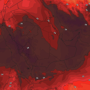 الرياض | كتلة هوائية أقل حرارة تقترب من المنطقة .. تفاصيل