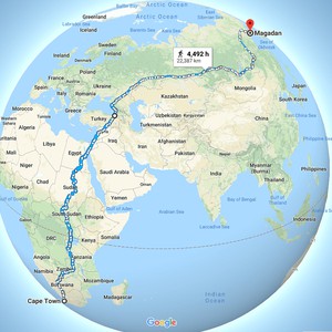 Long de 18 755 km, voici le parcours du plus long trajet en train