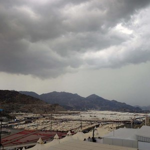 شاهد : حالة الطقس المتوقعة أثناء أداء مناسك الحج 1437هـ