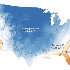 الطقس حول العالم | أبرد عاصفة منذ سنوات .. 73% من الولايات المتحدة مُغطاة بالثلوج