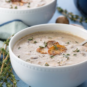 طريقة إعداد شوربة الفطر