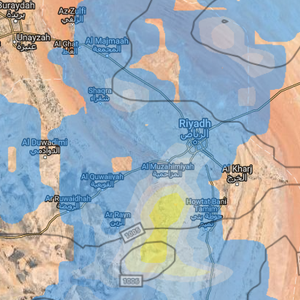 الرياض.. عواصف رعدية  متوقعة مع ساعات عصر ومساء الأحد