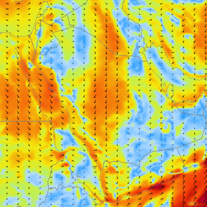 رياح نشطة على سواحل شمال البحر الأحمر الخميس والجمعة