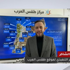 الأردن : مُداخلة للزميل محمد الشاكر عبر قناة المملكة للحديث عن آخر مُستجدات المُنخفض الجوي