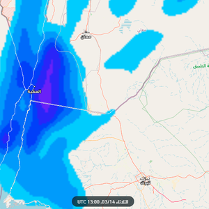 العقبة | أحوال جوية غير مُستقرة و أمطار مصحوبة بحدوث الرعد يوم الثلاثاء