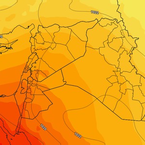 درجات الحرارة تقترب من حاجز ال25 مئوية في بعض المدن الاردنية