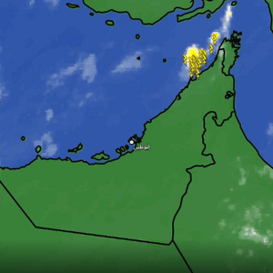 الإمارات - 2:50 صباحاً | سُحب رعدية تقترب من السواحل الشمالية وقد تؤثر على عجمان والشارقة الساعة القادمة