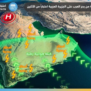 السعودية | حالة ماطرة تعتبر الأكثر شمولية واتساعاً منذ بداية الربيع تجلب الامطار والغبار للعديد من المناطق