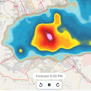 الرياض 6:20م | استمرار تدفق السحب الماطرة واشتداد اضافي على غزارة الأمطار وزخات البرد الآن