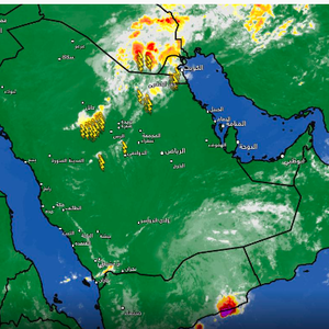 السعودية | سحب رعدية وأمطار ما بين حائل والقصيم وأخرى في حفر الباطن