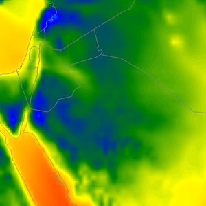الصفر المئوي مُتوقعة في تبوك و 6 درجات تحت الصفر في جبل اللوز مساء الأربعاء 