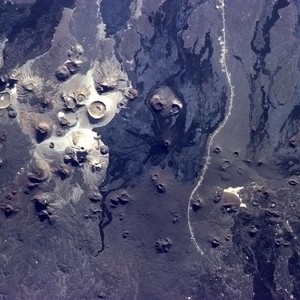 صور رائعة – الرياض و براكين السعودية كما تظهر من الفضاء