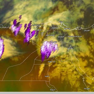 مصر - تحديث الساعة 8:40 مساءً | سحب رعدية تؤثر على القاهرة تترافق بهطول امطار متفاوتة الغزارة