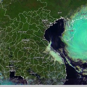 Tropical condition Nesat arrives in Vietnam at the end of the week and is associated with many weather phenomena