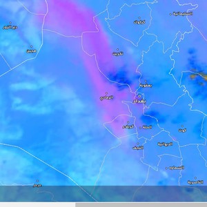 Irak - mise à jour à 15h40 | Poussière dans les régions du nord et du centre et faible visibilité horizontale