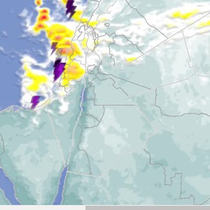 Showers of rain and hail are expected in random areas in the north and center of the Kingdom at dawn and morning of the first days of Ramadan