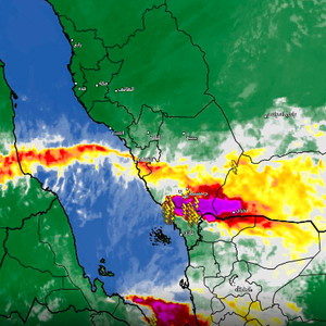 السعودية - 1:55م | سحب ركامية تؤثر على شمال منطقة جازان الان