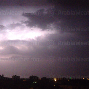 الخميس : تجدد تأثر المملكة بحالة من عدم الاستقرار الجوي 