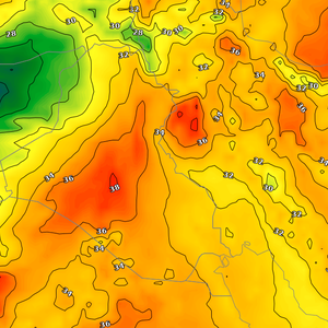 العراق | منخفض جوي خماسيني يجلب تقلبات كبيرة على الأجواء الأيام القادمة وزخات رعدية عشوائية من الأمطار الاثنين
