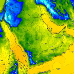 يوم الاحد | بداية انحسار الاجواء الدافئة التي اثرت على المملكة