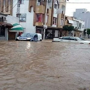أمطار غزيرة وفيضانات تسفر عن وفاة 3 أشخاص في تونس