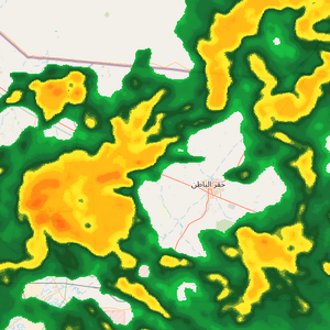 تحديث 2:45م | المزيد من السحب الممطرة تتقدم نحو حفر الباطن