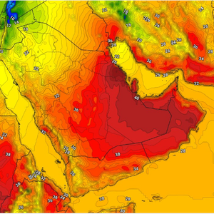 الرياض | ارتفاع تدريجي على الحرارة يبلغ ذروته يوم الجمعة