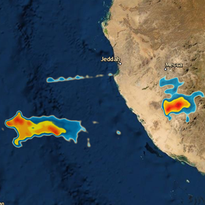 تحديث 4:10م | هل ستؤثر السُحب الرعدية المتواجدة قبالة سواحل جدة على المدينة خلال الساعات القادمة؟