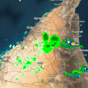 الإمارات - تحديث 11:30م | سُحب رعدية تتشكل شرقاً وتزايد فرص الأمطار الساعات القادمة