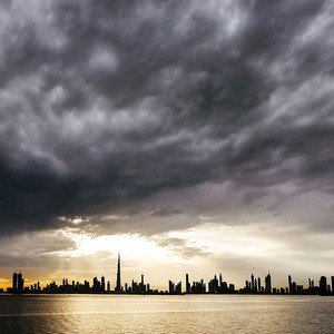 After yesterday&#39;s storm... Is the UAE rain in the summer unusual?