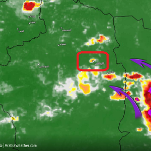 الرياض 4:30م | سحب رعدية تتشكل جنوباً ومراقبة احتمالية امتدادها نحو الرياض خلال الساعات القليلة القادمة