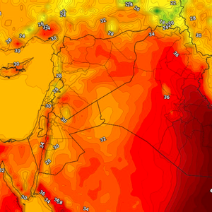 العراق | كتلة هوائية أقل حرارة تؤثر على البلاد خلال الأيام القادمة