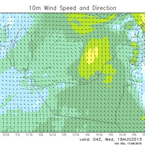 رطوبة أقل وأتربة مثارة مُحتملة اعتباراً من الأربعاء وحتّى نهاية الأسبوع