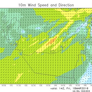 رياح شمالية غربية نشطة الجُمعة والسبت واستمرار فرصة الأمطار بالمناطق الغربية والداخلية
