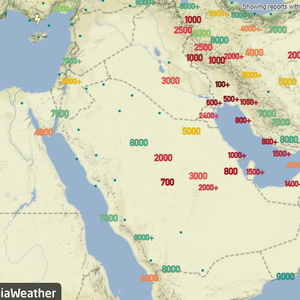 السعودية | الأجواء المغبرة مستمرة اليوم .. العوالق الترابية باقية في الأجواء الأربعاء والخميس وتحسن بطيء في الرؤية الأفقية