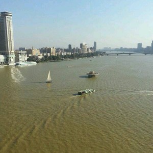 نهر النيل يتحول من اللون الأزرق إلى الأصفر وسط مخاوف سكان القاهرة